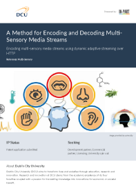 A Method for Encoding and Decoding Multi-Sensory Media Streams front page preview
                    
