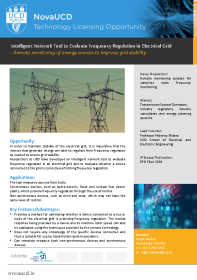 Intelligent Network Tool to Evaluate Frequency Regulation in the Electrical Grid front page preview
                    