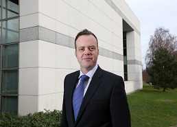 Image of Prof. William Gallagher standing outside UCD