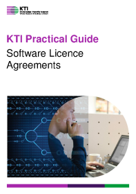 KTI Practical Guide to Software Licence Agreements front page preview
              